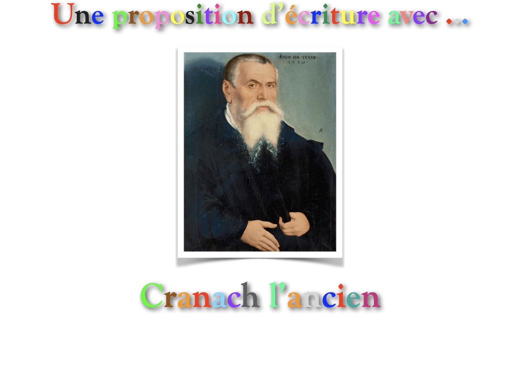 Proposition d'écriture