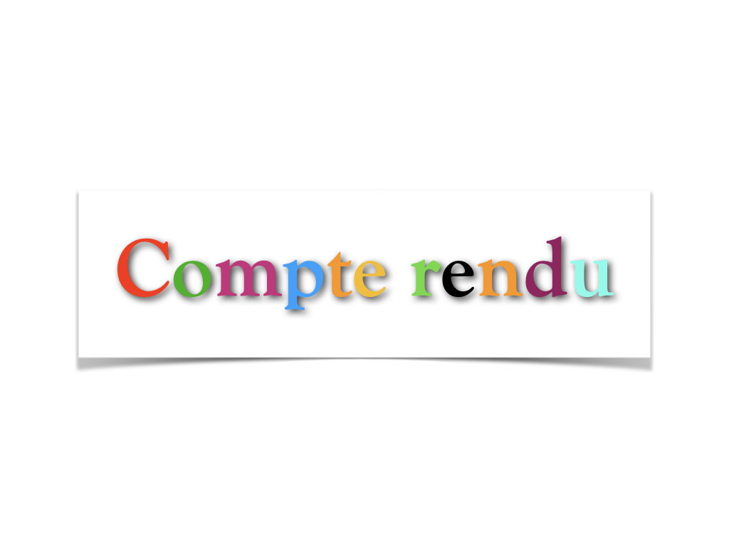 Proposition d'écriture