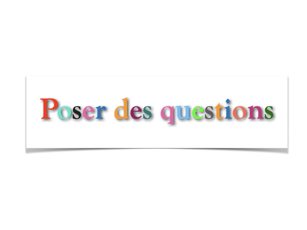 Proposition d'écriture