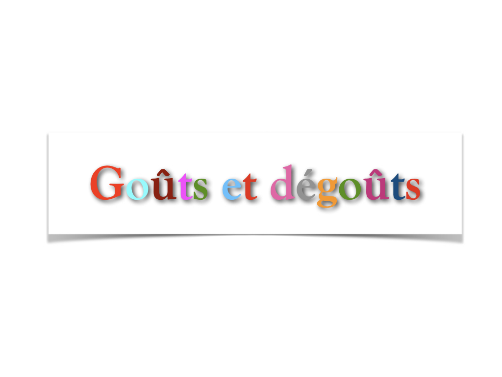 Proposition d'écriture