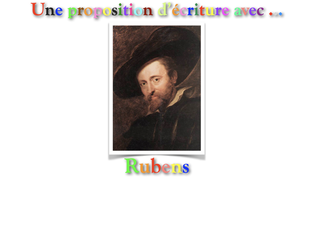 Proposition d'écriture