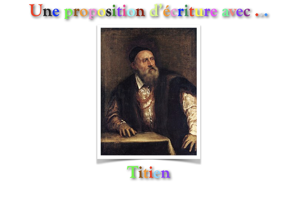Proposition d'écriture