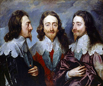 Portrait de Charles Ier peint par Van Dyck