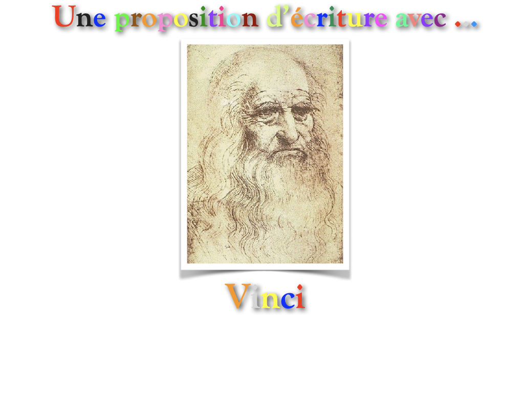 Proposition d'écriture