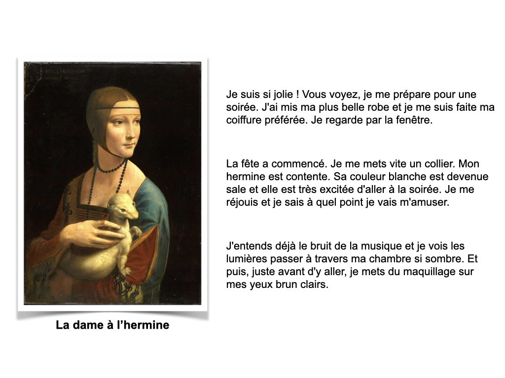 Proposition d'écriture