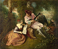 tableau de Watteau
