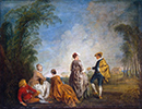 tableau de Watteau