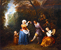 tableau de Watteau