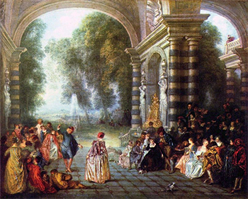 Influence sur Watteau