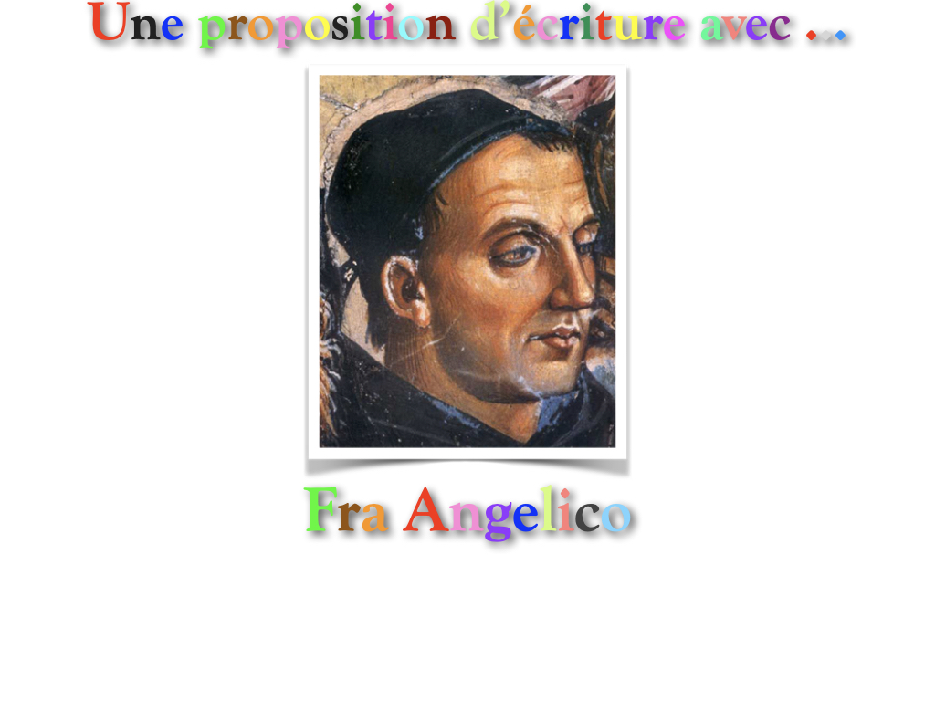 Proposition d'écriture