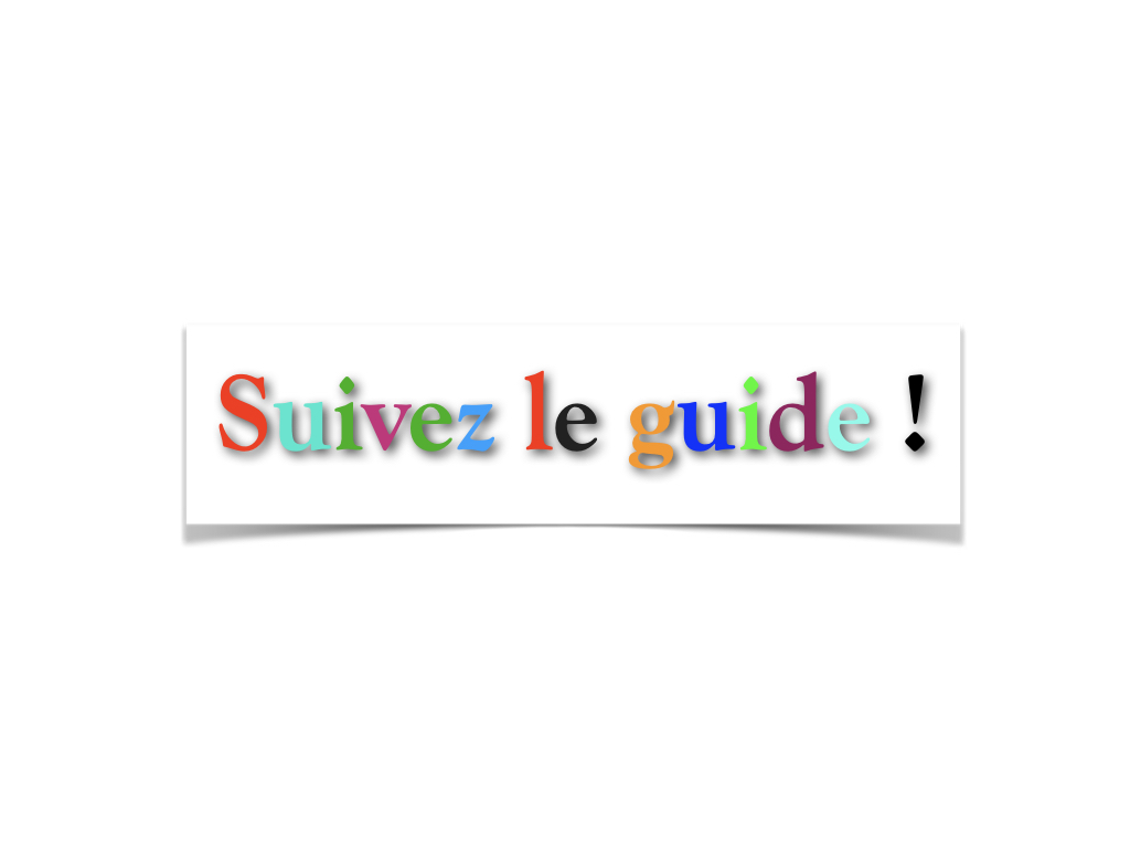 Proposition d'écriture