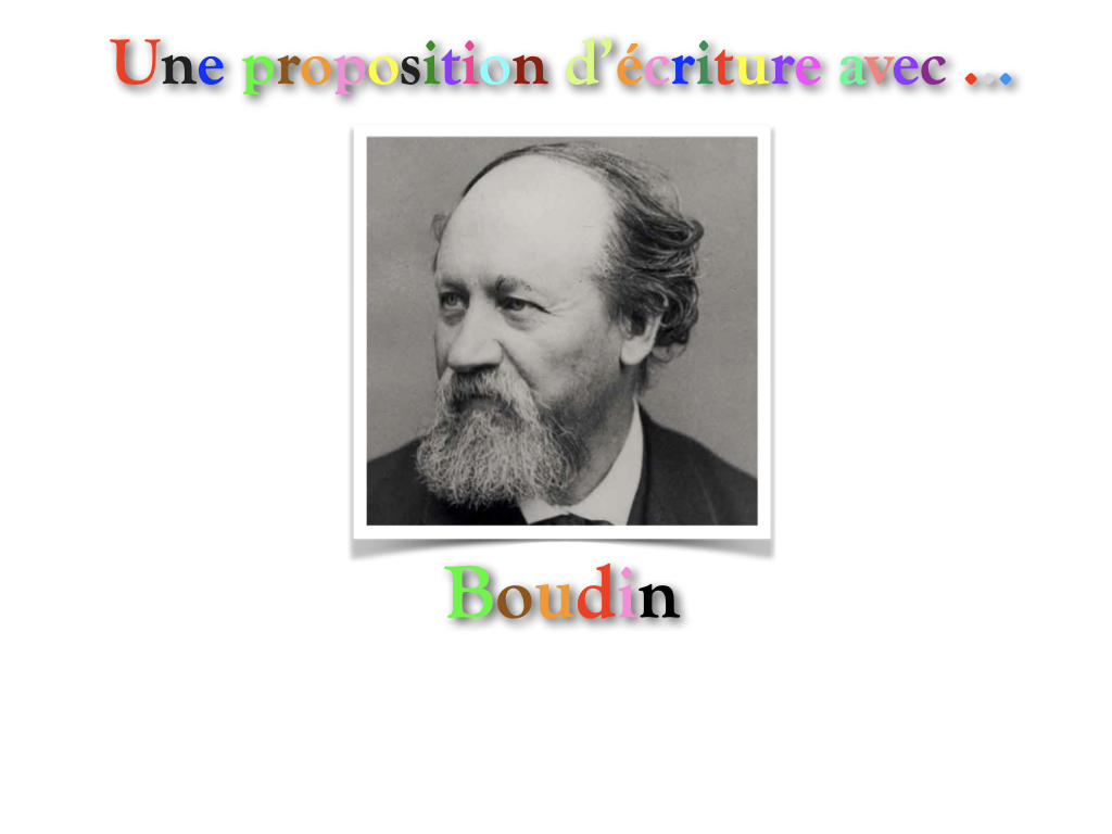 Proposition d'écriture