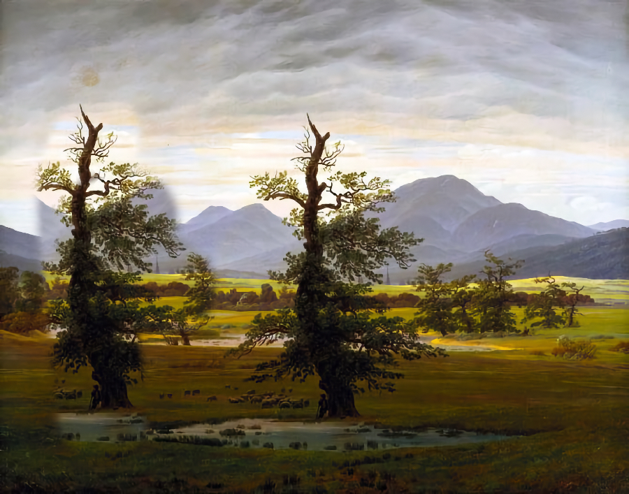 peinture de Friedrich