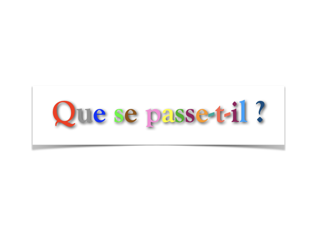 Proposition d'écriture