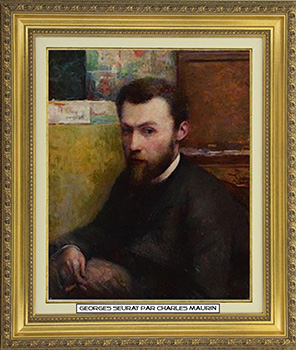 portrait de Seurat