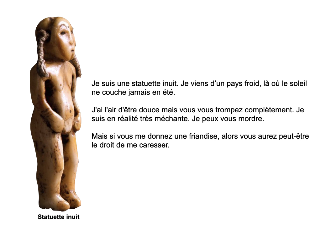 Proposition d'écriture