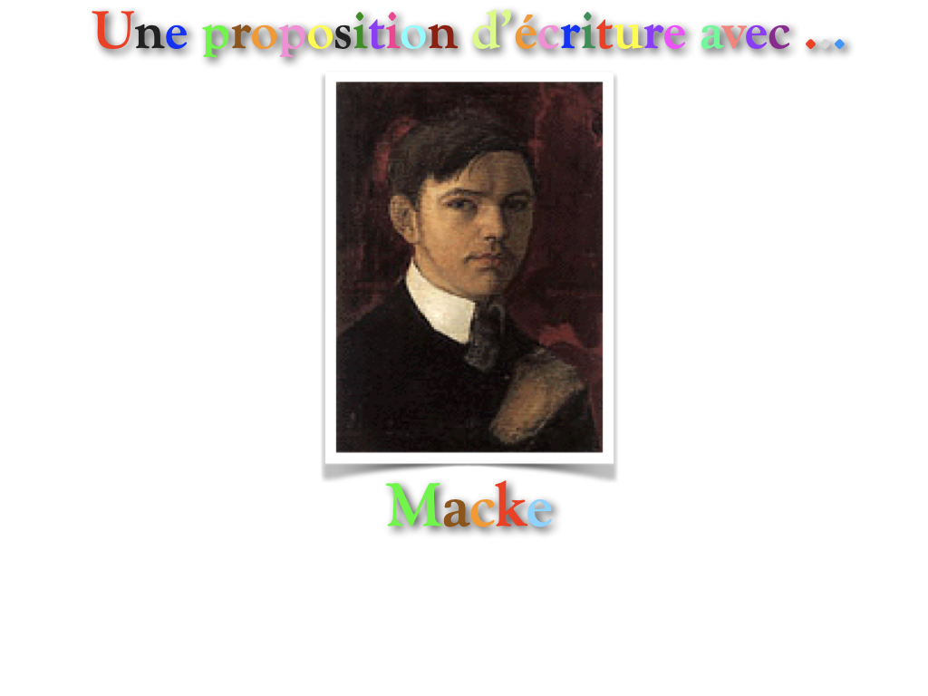 Proposition d'écriture