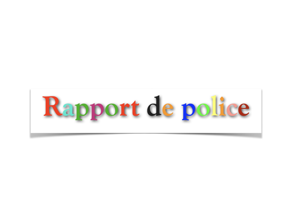 Proposition d'écriture