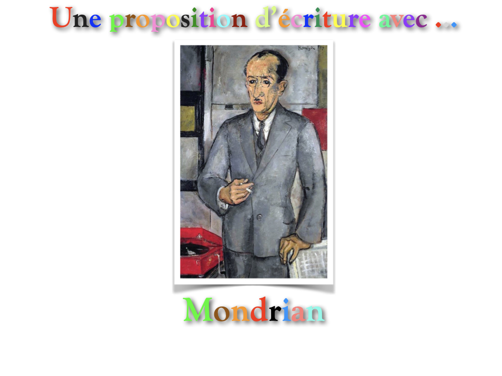 Proposition d'écriture