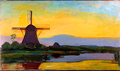 tableau de Mondrian