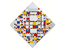 tableau de Mondrian