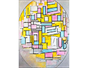 tableau de Mondrian
