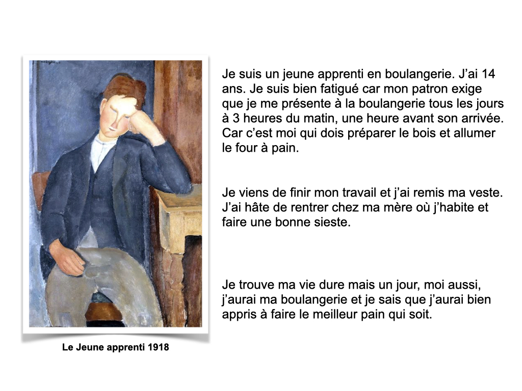 Proposition d'écriture
