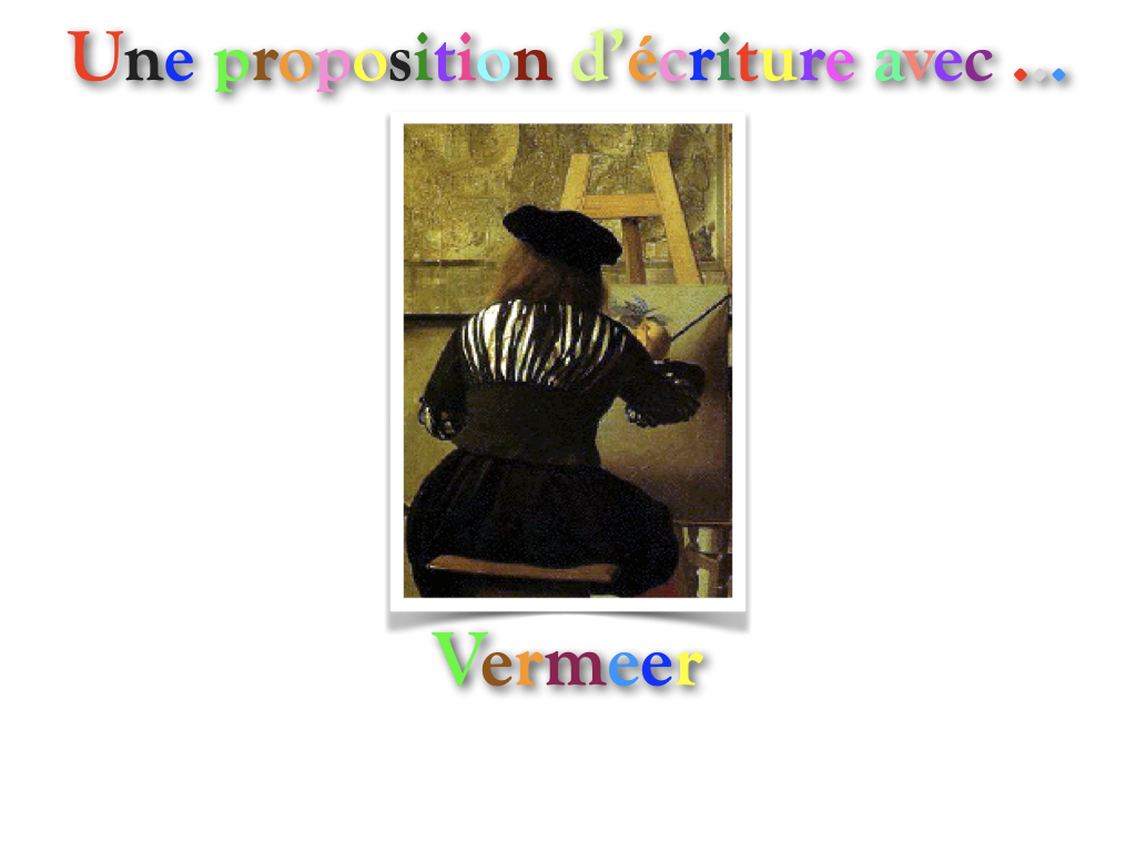 Proposition d'écriture