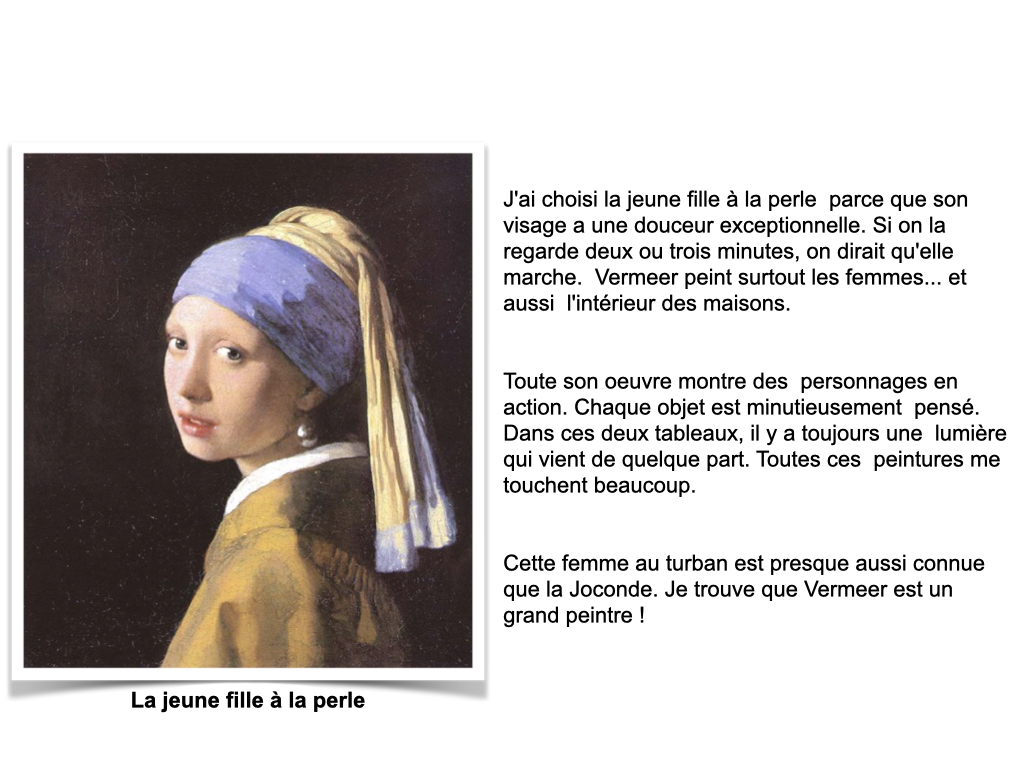 Proposition d'écriture