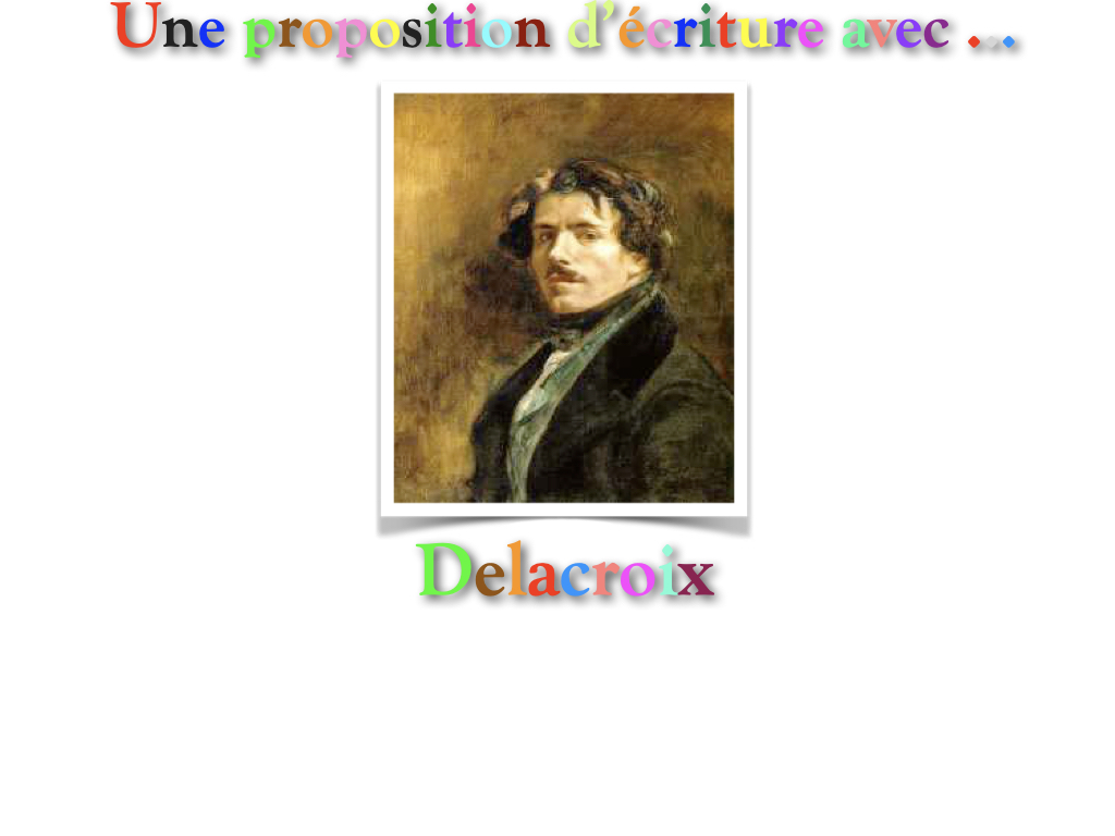 Proposition d'écriture