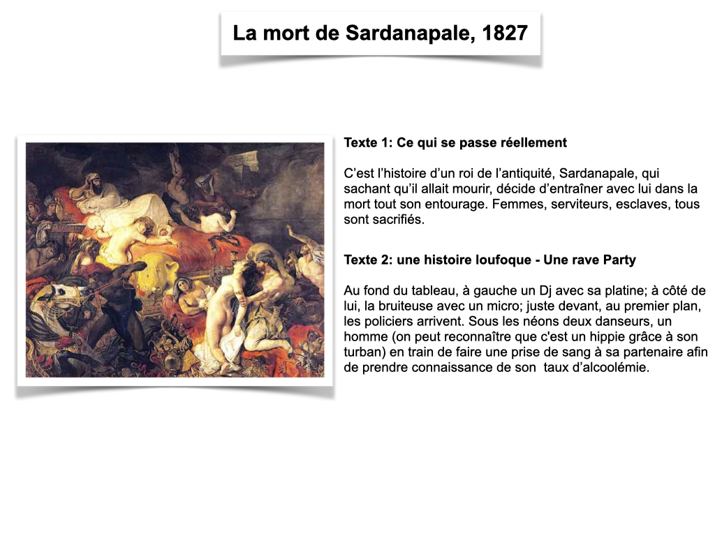 Proposition d'écriture