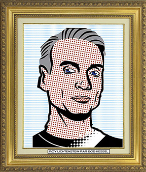 portrait de Lichtenstein
