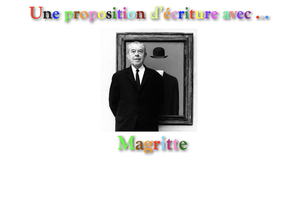 Proposition d'écriture