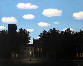 Tableau mystérieux de René Magritte