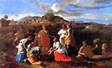 tableau de Poussin