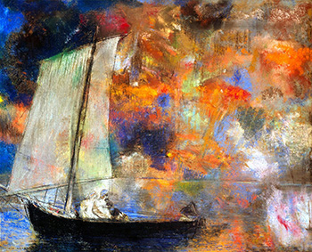 Création onirique par Odilon Redon