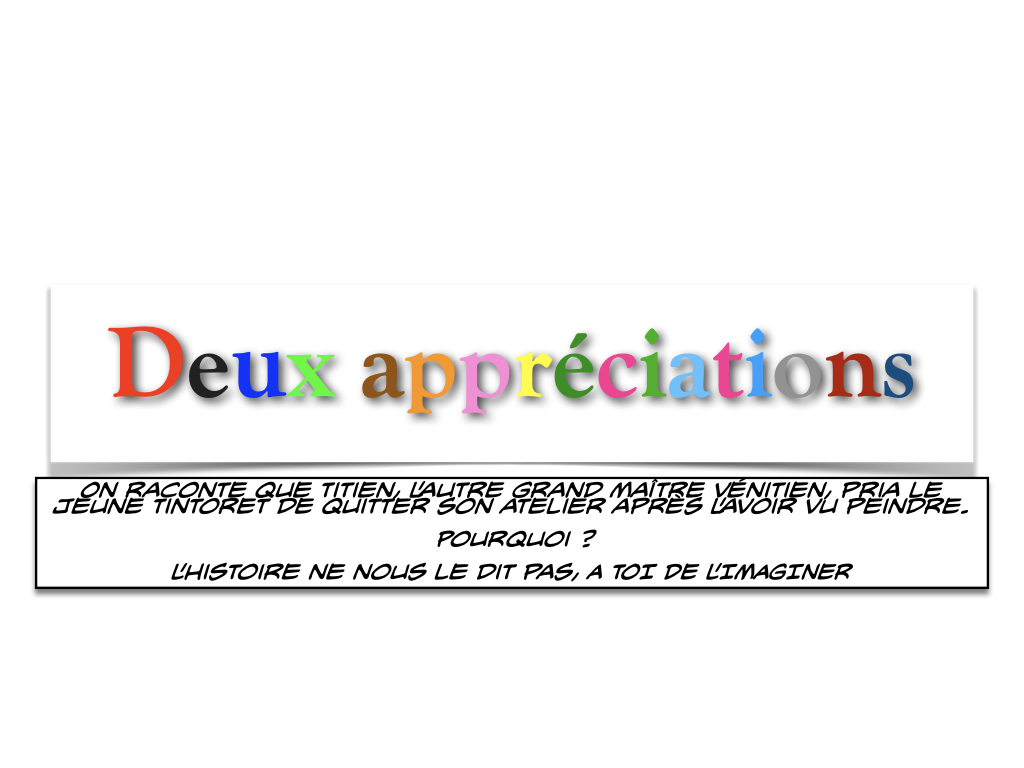 Proposition d'écriture