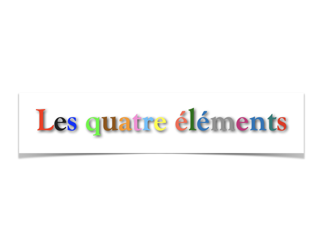 Proposition d'écriture