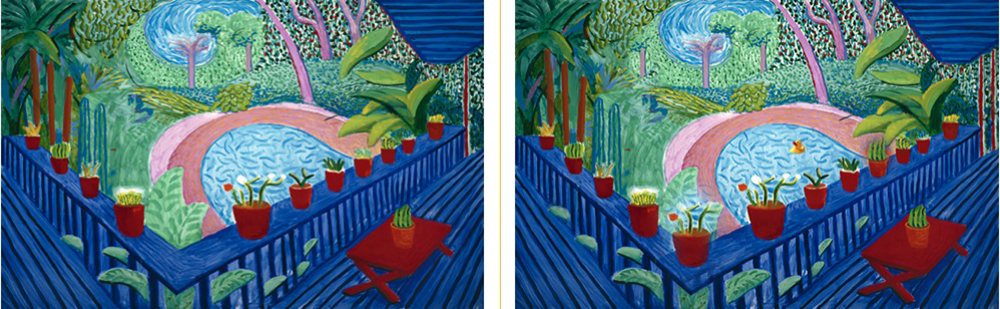 tableau de Hockney
