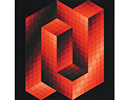 tableau de Vasarely