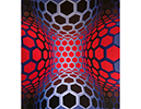 tableau de Vasarely