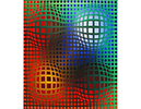 tableau de Vasarely