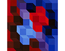 tableau de Vasarely