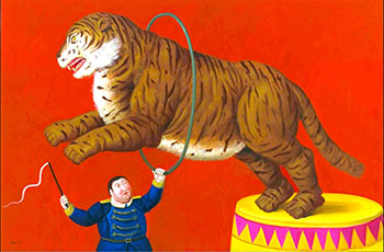 Une œuvre de Fernando Botero