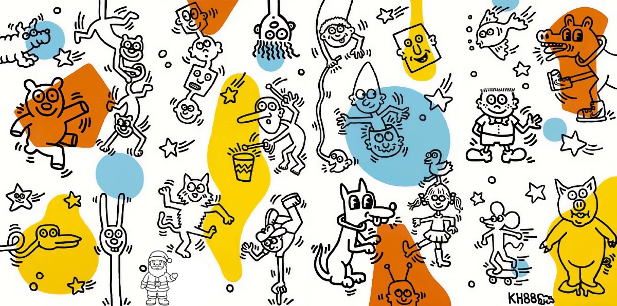 peinture de Haring
