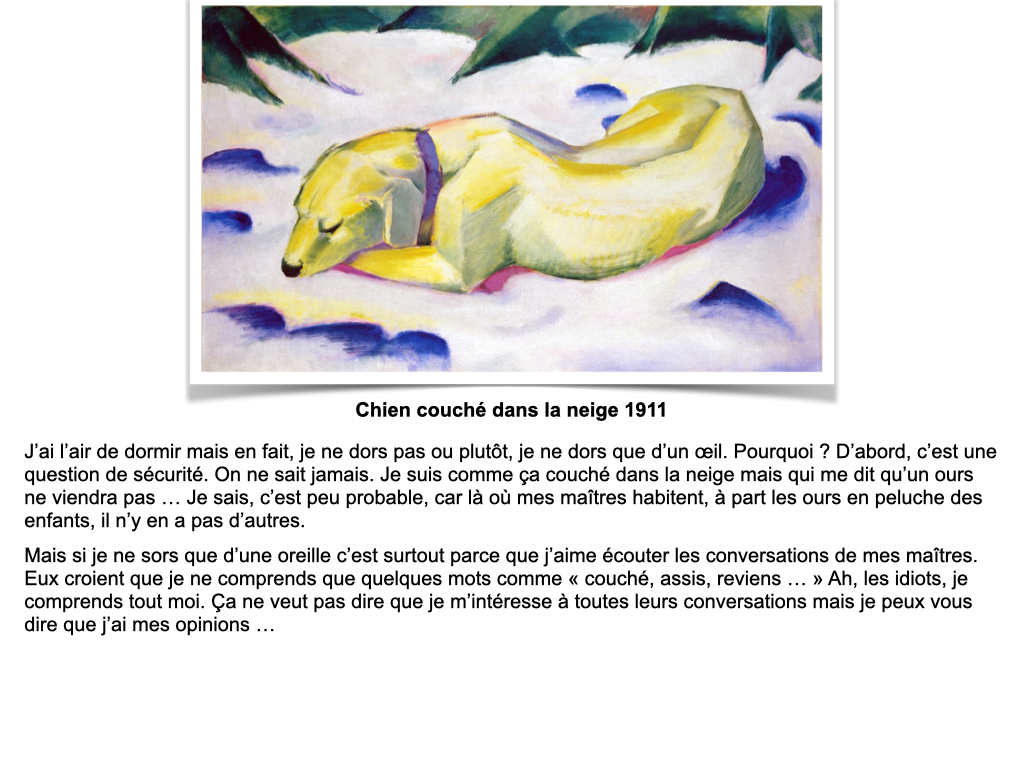 Proposition d'écriture